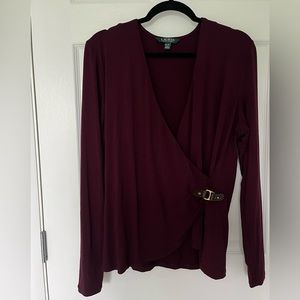 Preowned excellent condition Ralph Lauren top